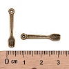 Tibetan Style Fork Pendants MLF1352Y-3