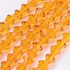 Imitation Austrian Crystal 5301 Bicone Beads LS-GLAA-S026-12-1