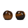 Natural Tiger Eye European Beads G-R488-01J-4