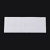 Plastic Necklace Chain Adhesive Pouch for Necklace Display Cards AJEW-P088-01B-2