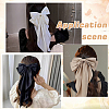 Cloth Big Bowknot Hair Barrettes AJEW-CP0008-41A-02-6