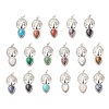 Natural & Synthetic Gemstone Big Pendants G-G855-05P-1