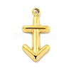 Real 18K Gold Plated PVD Vacuum Plating 304 Stainless Steel Pendants STAS-L278-002G-09-1