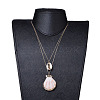 Shell Tiered Necklaces NJEW-JN02387-6