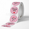 Thank You Flat Round Self Adhesive Paper Stickers Roll PW-WG64771-01-2