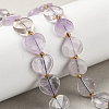 Natural Ametrine Beads Strands G-B044-B20-01-1