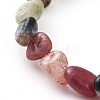 Natural Tourmaline Beads Stretch Bracelets BJEW-JB05879-03-2