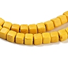 Synthetic Turquoise Beads Strands X-TURQ-G108-4x4mm-06-2
