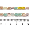 Electroplate Glass Beads Strands EGLA-D030-08H-4