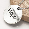Tibetan Style Alloy Pendants TIBEP-Q078-19AS-RS-6