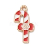 Christmas Theme Alloy Enamel Pendants ENAM-K074-02C-01-1