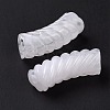 Two Tone Opaque Acrylic Beads OACR-A016-06H-4