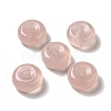 Natural Rose Quartz European Pendants G-M397-01B-1