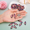 Transparent Resin Wing Pendants Set RESI-TAC0021-01C-5