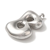 Non-Tarnish 304 Stainless Steel Pendants STAS-M017-08P-02-2