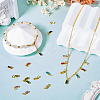 12Pcs 12 Colors Brass Micro Pave Cubic Zirconia Charms FIND-TA0005-61-7