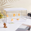 2-Tier Assemble Acrylic Minifigures Display Case ODIS-WH0038-13-6