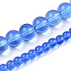 Transparent Glass Beads Strands GLAA-T032-T6mm-04-A-4