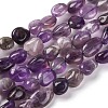 Natural Amethyst Beads Strands G-G146-A09-02-1