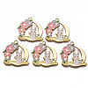 Alloy Enamel Pendants ENAM-T011-113-NR-1