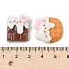 Opaque Cartoon Resin Cabochons CRES-R456-12A-3