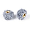 Imitation Rabbit Hair European Beads FIND-WH0126-574Q-1