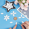 300Pcs Self-Adhesive Acrylic Mosaic Tiles DIY-OC0012-59B-3