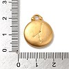 304 Stainless Steel Pendants STAS-L022-306MG-04-3