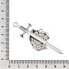 Alloy Enamel Big Pendants AL-CBA5334-02AS-02-3