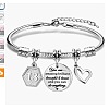 Birthday 201 Stainless Steel Charm Bracelets FS-WGBAA71-16-1