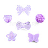 Opaque & Transparent Acrylic Beads MACR-T045-01A-2