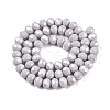 Electroplate Glass Beads Strands LS-EGLA-A044-P8mm-A19-3