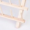 Solid Wood Sewing Embroidery Thread Stand ODIS-WH0001-04-5
