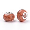 Imitation Turquoise Style Resin European Beads OPDL-Q132-05-3