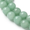 Natural Green Aventurine Round Beads Strands G-S150-8mm-2-4