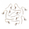 304 Stainless Steel Earring Hooks STAS-N092-104RG-NR-1
