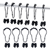 12Pcs Iron Shower Curtain Rings for Bathroom HJEW-NB00295-1