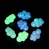 Transparent Acrylic Beads X-OACR-Z013-02B-2