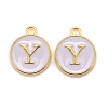 Golden Plated Alloy Charms ENAM-S118-01Y-1
