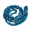 Opaque Glass Beads Strands GLAA-N073-01H-2