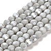 Opaque Glass Beads Stands EGLA-A035-P6mm-B22-1