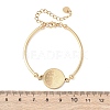 Religion 304 Stainless Steel Link Bracelets for Women BJEW-F524-02B-G-5