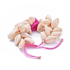 (Jewelry Parties Factory Sale)Adjustable Nylon Thread Cord Braided Bead Bracelets BJEW-JB05117-4