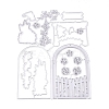 Carbon Steel Cutting Dies Stencils DIY-K015-05-1