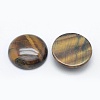 Natural Tiger Eye Cabochons G-E492-A-06-2