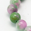 Jade Beads Strands G-D264-8mm-XH08-3
