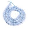 Natural Jade Beads Strands X-G-L500-01-6mm-3