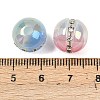 Resin Imitation Cat Eye Beads RESI-P046-04A-M-3