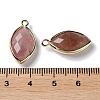Natural Strawberry Quartz Pendants G-B009-01G-Z-3