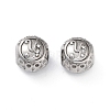 304 Stainless Steel Rhinestone European Beads STAS-A092-10Y-P-1